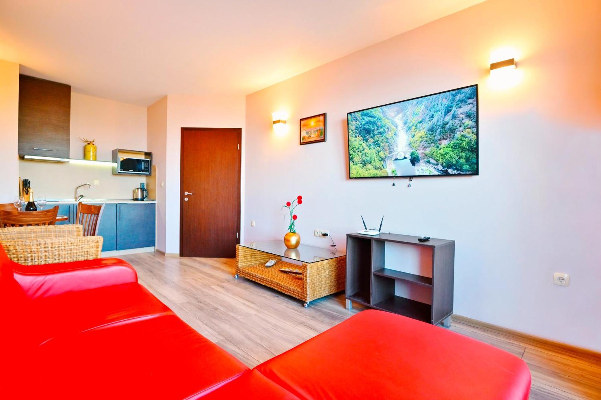 Luxury Apartment Zlatna Kotva Golden Sands Eksteriør billede