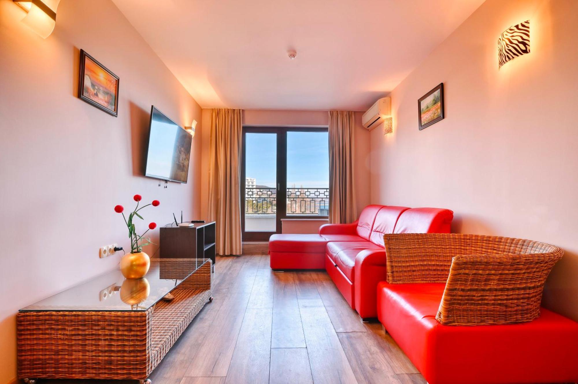 Luxury Apartment Zlatna Kotva Golden Sands Eksteriør billede