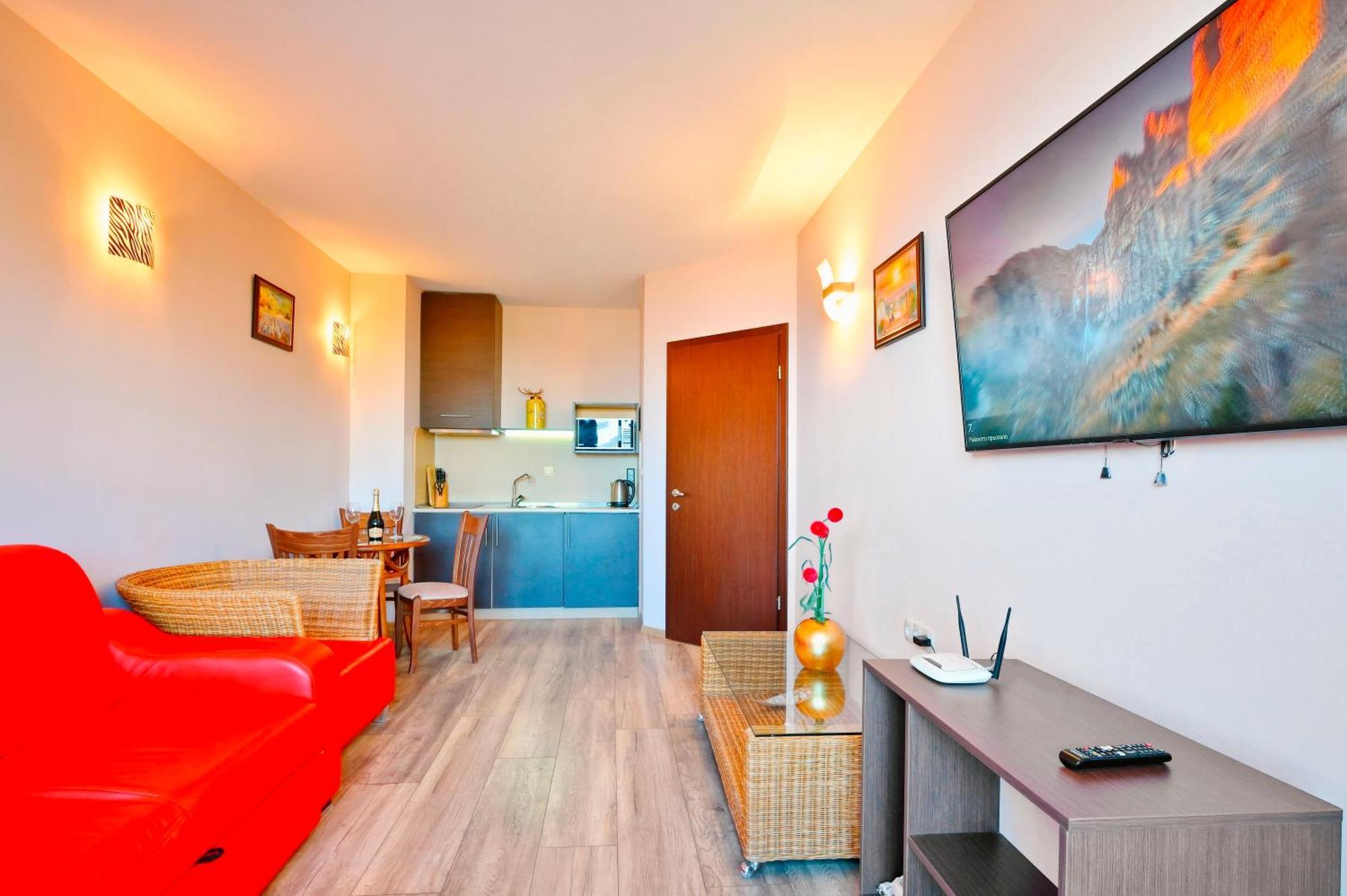 Luxury Apartment Zlatna Kotva Golden Sands Eksteriør billede