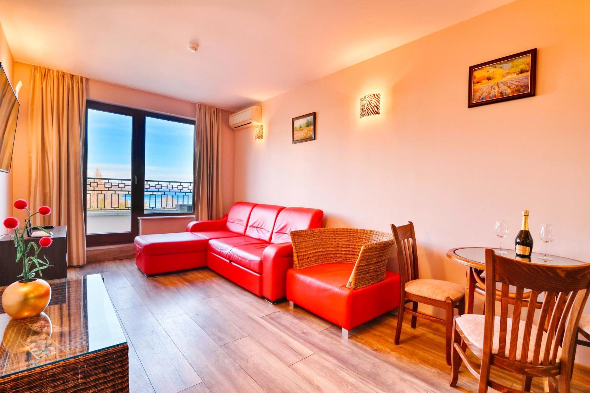 Luxury Apartment Zlatna Kotva Golden Sands Eksteriør billede